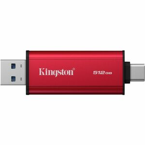 Kingston 512 GB Portable Solid State Drive - External - Notebook, Desktop PC, Smartphone Device Supported - USB 3.2 (Gen 2