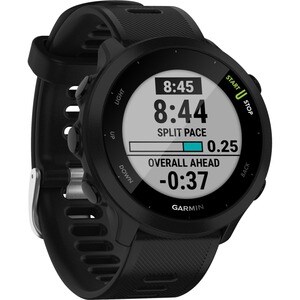 Garmin Forerunner 55 Smartwatch - 42 mm Case Height - 42 mm Case Width - Nero Colore della struttura - Silicone Band Mater