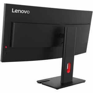 Lenovo ThinkVision T34WD-40 34" Class UW-QHD Curved Screen LED Monitor - 21:9 - Eclipse Black - 34" Viewable - Vertical Al