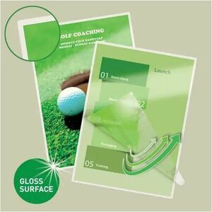 Leitz iLAM Laminating Pouch - Sheet Size Supported: A4 - Laminating Pouch/Sheet Size: 303 mm Width x 80 µm Thickness - Glo