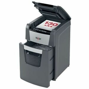 Rexel Optimum AutoFeed+ 130X Paper Shredder - Continuous Shredder - Cross Cut - 8 Per Pass - for shredding Paper - P-4 - 2