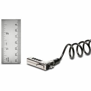 ACCO Slim Cable Lock For Notebook - 1.80 m Cable - Resettable - 4-wheel - Combination Lock - Carbon Steel - For Notebook -