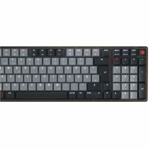 CHERRY G8A-25510 Tastatur - Kabel/Kabellos Konnektivität - USB-Typ C Schnittstelle - RGB LED - Englisch (US) - Schwarz - C