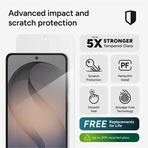 invisibleSHIELD Glass Elite Tempered Glass, Aluminosilicate Glass Screen Protector for Samsung Galaxy S26 Ultra - For AMOL