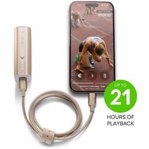 mophie Powerstation Mini Power Bank - Gold - For Apple Device, USB Type C Device, iPhone, Smartphone - 1 x Type-C 20W - 50