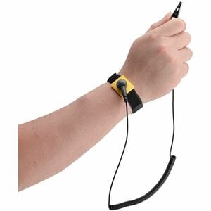 StarTech.com Antistatic Wrist Strap with Grounding Cable, ESD Electrostatic Discharge Band, 5ft / 1.5m Detachable Cord, TA