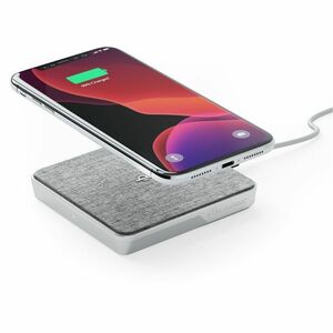 Alogic Ultra Induction Charger - Silver - 1 - For Qi-enabled Device - 5 V, 9 V Input - Input connectors: USB - Fast Chargi