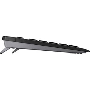 CHERRY STREAM Tastatur - Kabellos Konnektivität - USB Typ-A Schnittstelle - Englisch (GB) - Schwarz - SX Keyswitch - 10 m 