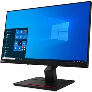 Lenovo ThinkVision T24t-20 24" Class LED Touchscreen Monitor - 16:9 - 4 ms - 60.5 cm (23.8") Viewable - Capacitive - 10 Po