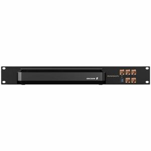 Étagère RACKMOUNT.IT 1.3U Montable en rack pour Routeur, Système d'alimentation, Antenne Profondeur de Rail - Jet Noir