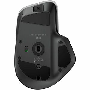 Logitech MX Master 4 鼠标 - 蓝牙/射频 - C型 USB, A 型 USB - 暗视野 - 8 按钮 - 珍珠白 - 无线 - 10 m - 2.40 GHz - 可充电 - 8000 dpi - 滚轮, 姆指旋轮