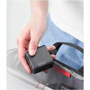 Adata 65W GaN USB Charger - 65 W - 120 V AC, 230 V AC Input - 5 V DC, 9 V DC, 12 V DC, 15 V DC, 20 V DC Output - 3.25 A - 
