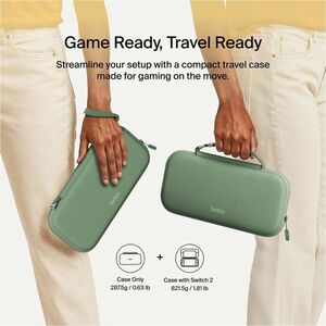 Belkin Carrying Case Nintendo Gaming Console - Sand - Scratch Resistant, Bump Resistant, Drop Resistant, Abrasion Resistan