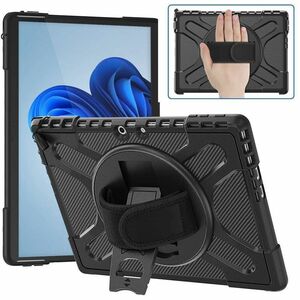 Strike Rugged Carrying Case Microsoft Surface Go, Surface Go 2, Surface Go 3, Surface Go 4 Tablet - Shock Absorbing, Drop 