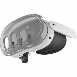 Urban Armor Gear Plyo Rugged Case for Meta VR Headset - Ash, Translucent - Scratch Resistant, Dust Resistant, Impact Resis