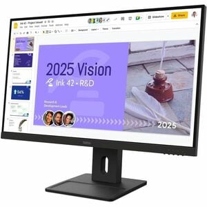 Lenovo ThinkVision E27Q-40 27"" Class WQHD LED Monitor - 16:9 - Raven Black - 27"" Viewable - In-plane Switching (IPS) Tec