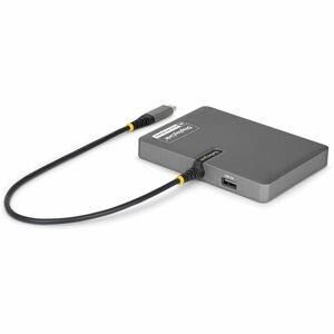 StarTech.com Adaptateur USB-C vers Station de Travail Quadruple Écran, HDMI 4K 60Hz, Passage PD 140W pour le Chargement de