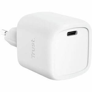 Trust Maxo 30 W AC Adapter - Universal Adapter - 1 USB Type-C - For Smartphone, Notebook, Tablet PC - Europe - White