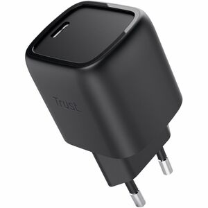 Trust Maxo 30 W AC Adapter - Universal Adapter - 1 USB Type-C - For Smartphone, Notebook, Tablet PC - Europe - Black