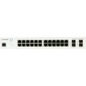 Fortinet FortiSwitch 200 FS-224E-PoE 24 Ports Manageable Ethernet Switch - Gigabit Ethernet - 1000Base-X, 10/100/1000Base-