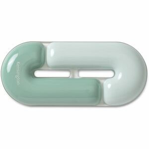 Kensington Duo Gel Wrist Rest - 0.71" Height x 7.40" Width x 3.27" Depth - Green - Polyurethane - Mouse - Retail - 1