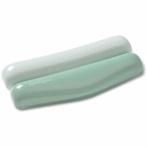 Kensington Duo Gel Wrist Rest - 0.76"" (19.30 mm) Height x 6.69"" (170 mm) Width x 3.09"" (78.50 mm) Depth - Green - Polyu