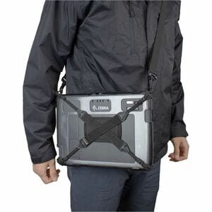 InfoCase Ergo Robust Tasche Zebra Tablet - Elastisch, Polycarbonat, Thermoplastisches Polyurethan (TPU) Körper - Verschlei