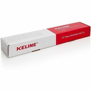 KELine PDU - DIN 49441 - 9 x DIN 49440 - 16 A - 230 V AC Input - 1U - 2.50 m Cord Length - Rack-mountable