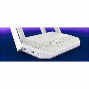 Keenetic TITAN KN-1812 Wi-Fi 7 Ethernet Roteador sem fio - Dual Band - 2,40 GHz Banda ISM - 5 GHz Banda UNII - 10 x Antena
