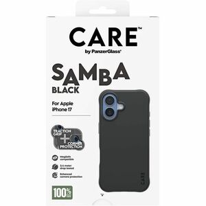 CARE Hülle für Apple iPhone 17 Smartphone - Schwarz - Kann drahtlos geladen werden