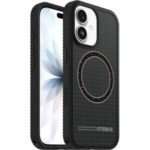OtterBox Sole Case for Apple iPhone 17 Smartphone - Midnight Circuit (Black) - Retail - 1 - Drop Resistant - Nylon Fabric,