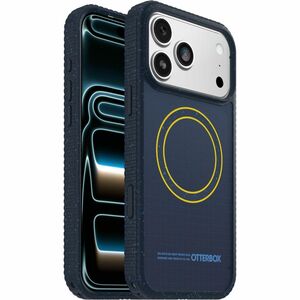 OtterBox Sole Case for Apple iPhone 17 Pro Max Smartphone - Real Quiet (Blue) - Retail - 1 - Drop Resistant - Nylon Fabric