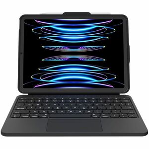 DEQSTER Prime Tastatur/Cover für 27,9 cm (11 Zoll) Apple iPad Air 11 (2024), iPad Air 11 (2025) Tablet - Deutsch Tastatur 