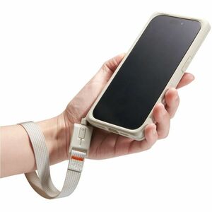 Spigen DA30S-LS Adjustable Phone Strap - Loop Attachment - Stone - Nylon, Fabric
