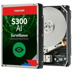Toshiba S300 AI 18 TB Hard Drive - 3.5" Internal - SATA (SATA/600) - Storage System, Video Surveillance System, Camera Dev