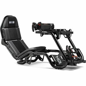 Next Level Racing F-GT Pro Simulationscockpit - Fédération Internationale de l'Automobile (FIA) - Stahl - Schwarz