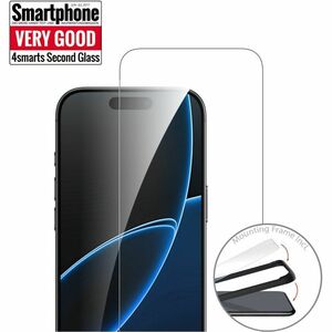 4smarts Second Glass 9H Gehärtetes Glas Displayschutz für Apple iPhone Air - Transparent - für OLED iPhone Air - Staubfrei