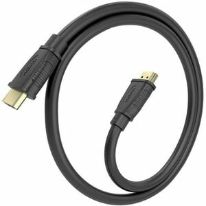 CABLE HDMI V2.1 CCS ALTA VELOC HEC 8K60HZ A/M-A/M NEGRO 0.5M