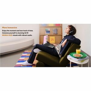 Asus Vivobook S16 M3607 M3607HA-RP093W 40.6 cm (16") Copilot+ PC Notebook - WUXGA - 144 Hz - AMD Ryzen 9 270 - 32 GB - 1 T