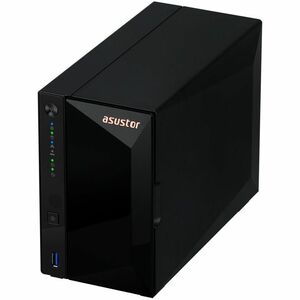 ASUSTOR Drivestor 2 Pro Gen2 AS3302T V2 SAN/NAS Storage System - Realtek RTD1619B Quad-core (4 Core) 1.70 GHz - 2 x HDD Su