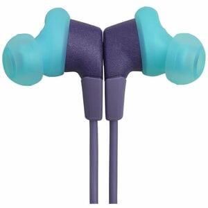 JBL Endurance Run 3 Wireless Earbud, Behind-the-ear Stereo Earset - Purple - Binaural - In-ear - Bluetooth - 16 Ohm - 20 H