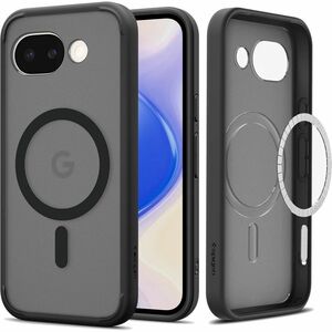 Spigen Ultra Hybrid Case for Google Pixel 10a Smartphone - Frost Black - Yellowing Resistant, Drop Resistant, Scratch Resi