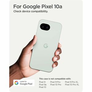 Spigen Ultra Hybrid Case for Google Pixel 10a Smartphone - Crystal Clear - Drop Resistant, Scratch Resistant, Impact Resis