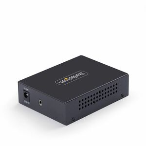 StarTech.com Transceiver/Media Converter - TAA Compliant - 1 Port(s) - 1 x Network (RJ-45) - Optical Fiber, Twisted Pair -