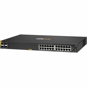 HPE Aruba Networking CX 6000 24p 10M/100M/1G Class4 PoE 4p SFP 1G 370W Switch