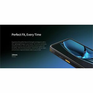 ONERUGGED P1 128 GB Rugged Smartphone - 6.6" TFT LCD HD - Octa-core (8 Core) - 8 GB RAM - Android 14 - 4G - Black, Orange 