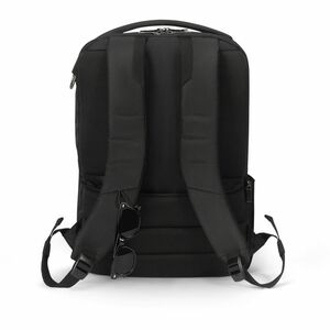 Dicota SEVEN Tasche (Rucksack) für 30,5 cm (12 Zoll) bis 35,6 cm (14 Zoll) Notebook - Schwarz - 1680D Polyethylenterephtha