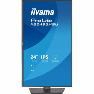 iiyama ProLite XB2493HSU-B1 24 Zoll Klasse Full HD LED-Monitor - 16:9 Format - Mattschwarz - 60,5 cm (23,8 Zoll) Viewable 