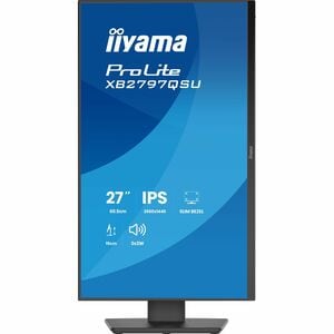 iiyama ProLite XB2797QSU-B1 27 Zoll Klasse WQHD LED-Monitor - 16:9 Format - Mattschwarz - 68,6 cm (27 Zoll) Viewable - IPS