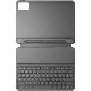 Lenovo Tastatur/Cover (Folie) Tablet - Luna Gray - Polyurethan Außenmaterial - 259 mm Höhe x 395,5 mm Breite x 5,5 mm Tiefe